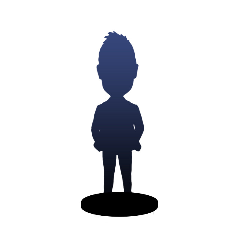 Bobblehead Tersuai 1 orang Boleh Disesuaikan Sepenuhnya