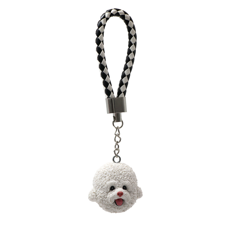 Magnet Peti Sejuk Binatang Tersuai Buatan Tangan Hiasan Peti Sejuk Tanah Liat Peribadi untuk Pencinta Haiwan Kesayangan