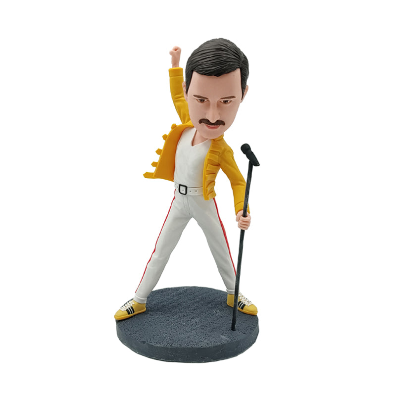 Bobblehead Tersuai Lelaki Penandatangan